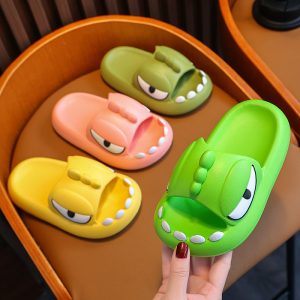 Fashion Dinosaur Children’s Slippers Boys And Girls