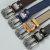 Pin Buckle Canvas Belt Cargo Pants Casual Retro Decorative Belt Fashion Men